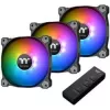 Ventola per case Thermaltake Pure 12 ARGB 120 mm confezione da 3 nero