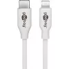 Goobay | Cavo di ricarica e sincronizzazione Lightning - USB-C | da USB-C a Lightning Apple Lightning maschio (8 pin) | USB-C maschio