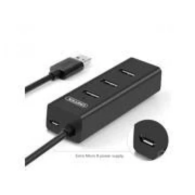 UNITEK Y-3089 hub interfaccia USB 3.2 Gen 1 (3.1 Gen 1) Type-A 5000 Mbit/s nero