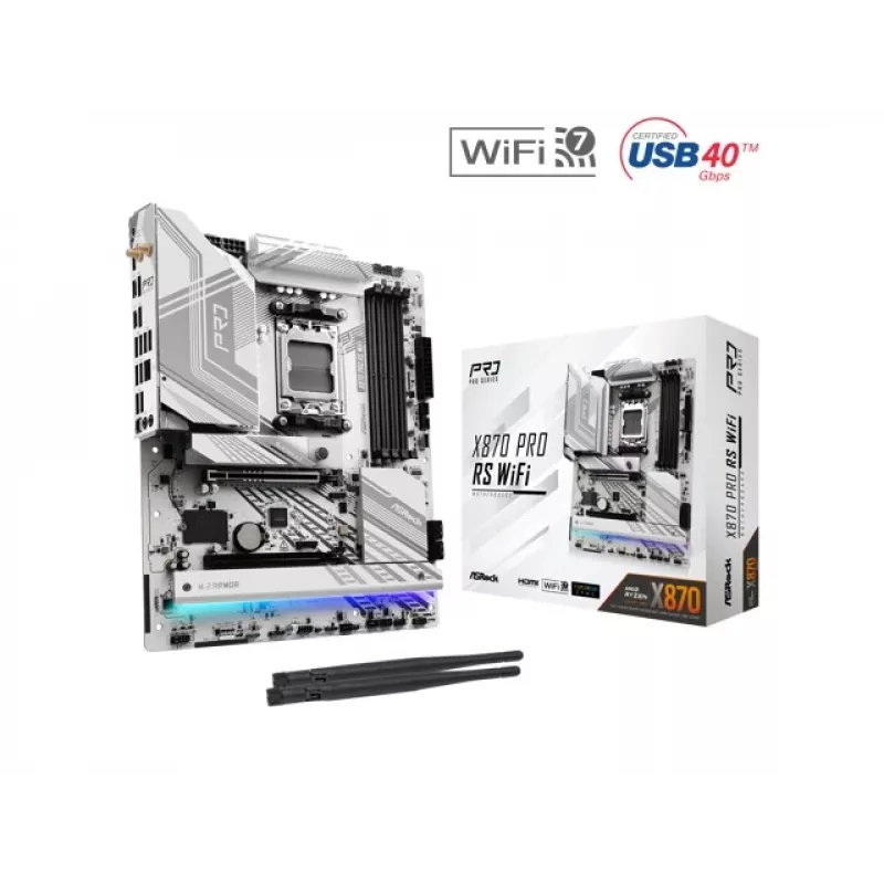 Scheda madre ASRock X870 Pro RS WiFi AM5 ATX