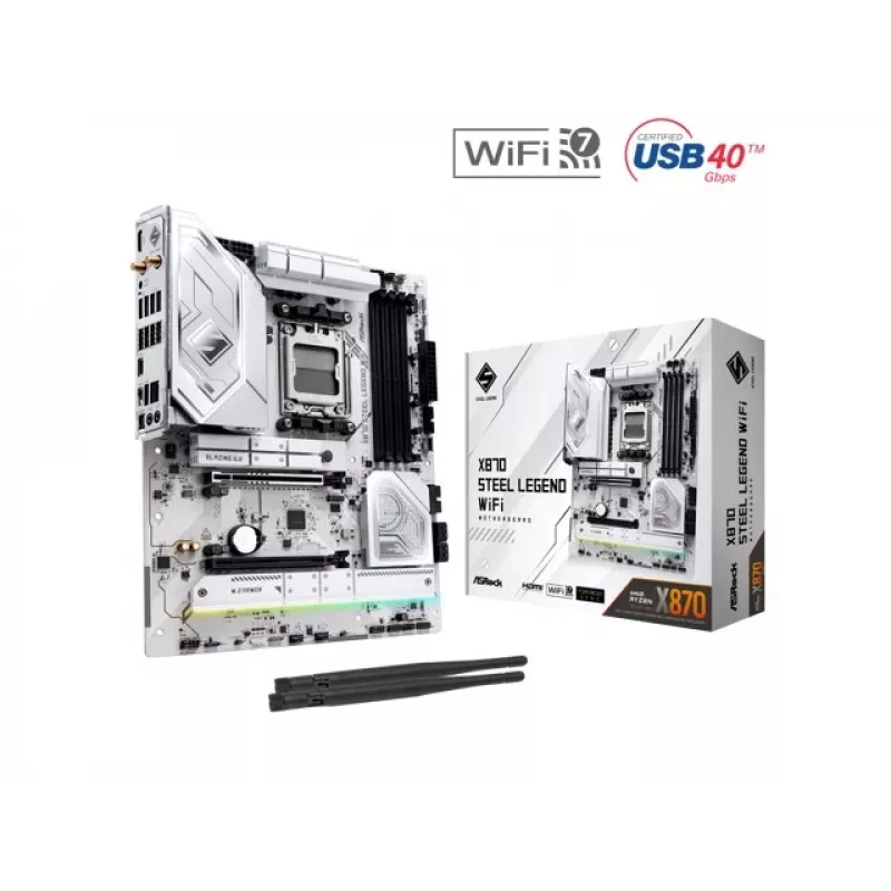 Scheda madre ASRock X870 Steel Legend WiFi AM5 ATX