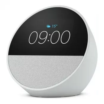 Altoparlante intelligente Amazon Echo Spot, bianco
