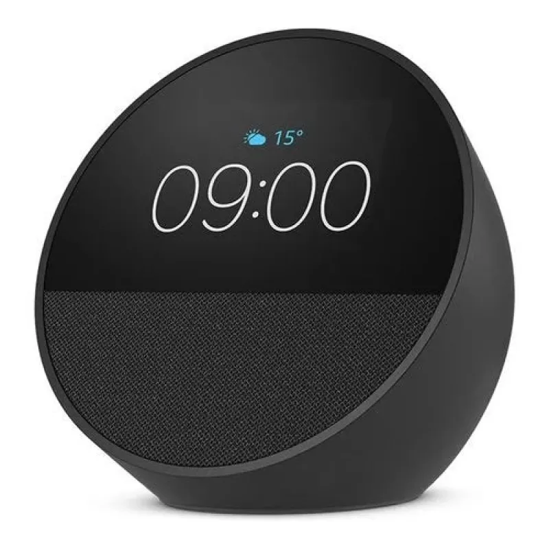 Amazon Echo Spot (2024), nero (B0C2S2J7JP)