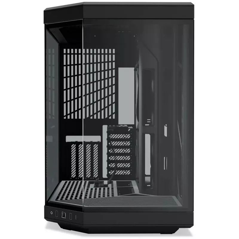 HYTE Y70 CS-HYTE-Y70-B case PC Midi Tower, E-ATX, vetro temperato, Pitch Black