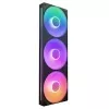 NZXT F360 RGB Core 360mm ARGB confezione da 3 nero