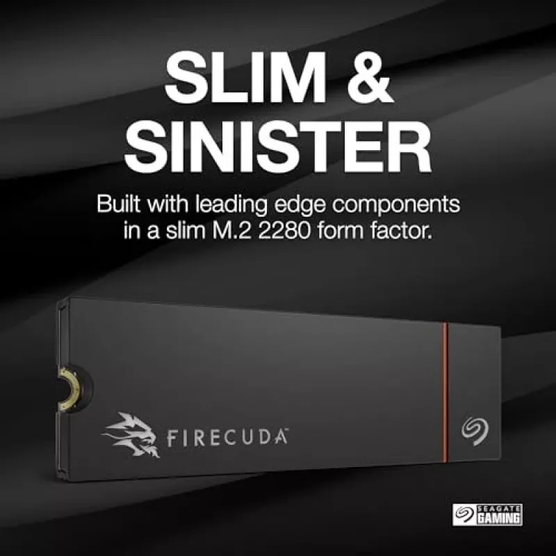 Seagate FireCuda ZP1000GM3A073 unità a stato solido interna 1 TB M.2 PCI Express 4.0 NVMe 3D TLC