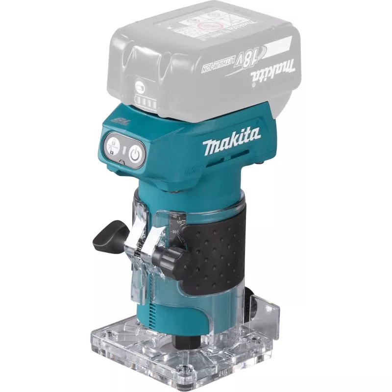 Fresatrice a batteria brushless Makita DRT52Z 18V LXT 6 mm (1/4