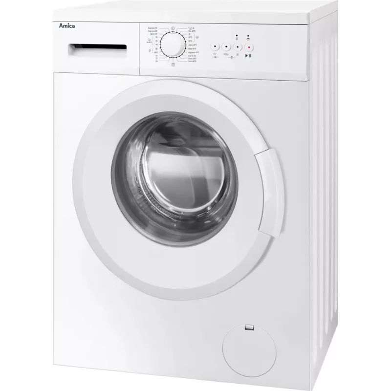 Amica WA0S610DO lavatrice a carica frontale, 6 kg, 1000 giri/min, bianca