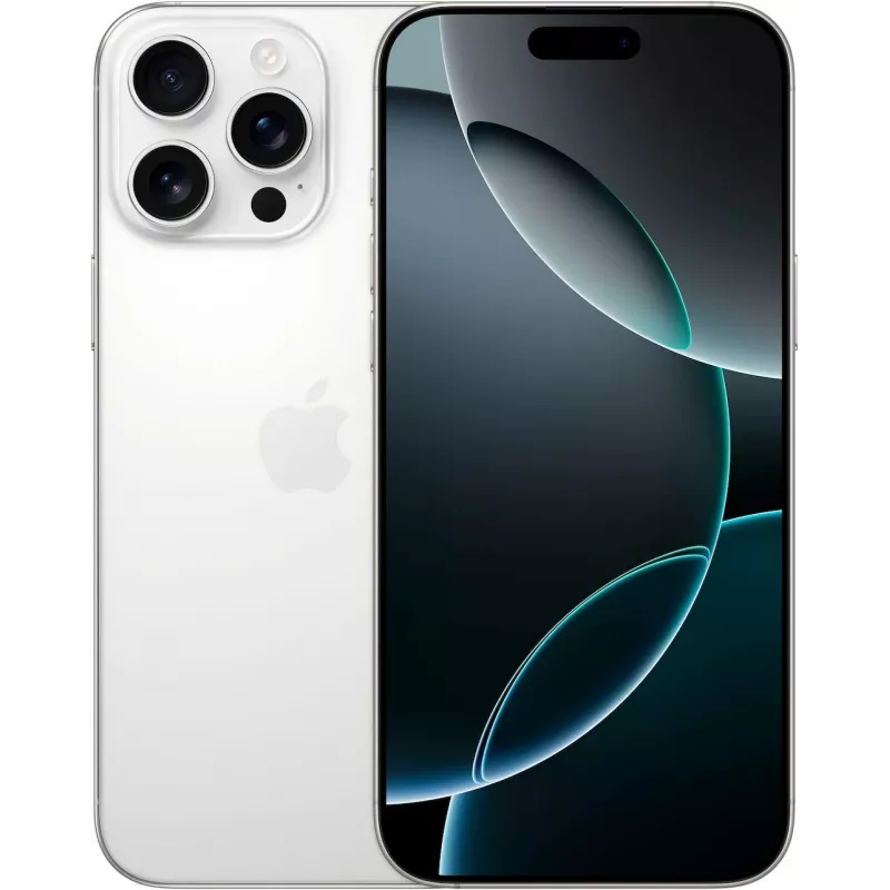 Apple iPhone 16 Pro Max smartphone 5G 1 TB, OLED 6,9" 2868 x 1320 120 Hz, Dual SIM, titanio bianco