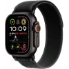 APPLE Watch Ultra 2 GPS + Cellular 49 mm cassa in titanio nero con cinturino Trail Loop nero – M/L