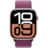 APPLE Watch Series 10 GPS 46mm cassa in alluminio oro rosa con cinturino Sport Loop Plum