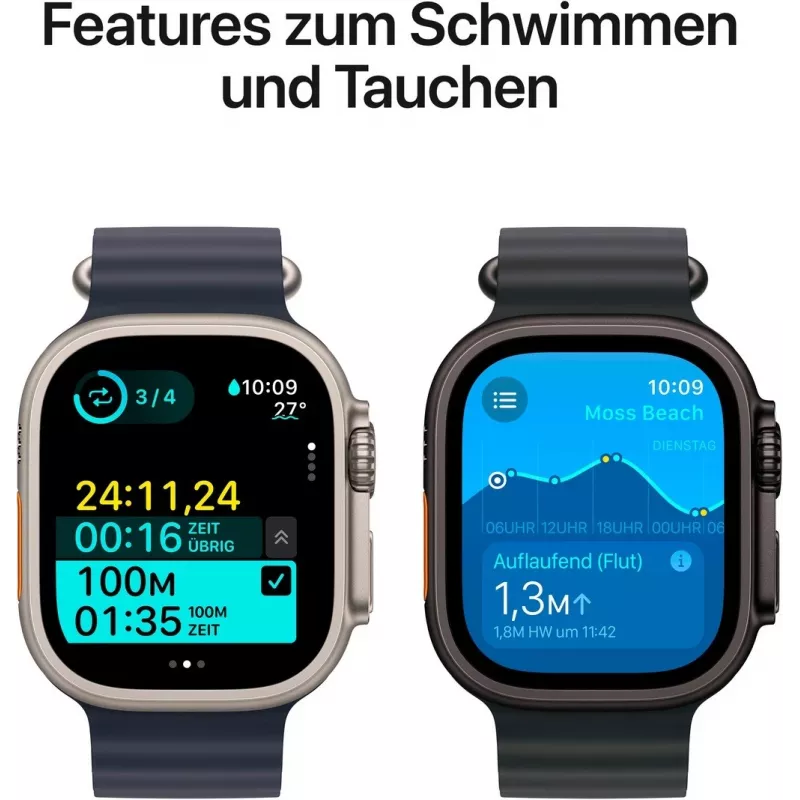 Apple Watch Ultra 2 - 49 mm - titanio naturale