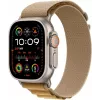 Apple Watch Ultra 2 GPS + Cellular 49mm cassa in titanio naturale con cinturino Alpine Tan – Medium (MX4F3FD/A)