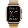 Apple Watch Ultra 2 GPS + Cellular 49mm cassa in titanio naturale con cinturino Alpine Tan – Medium (MX4F3FD/A)