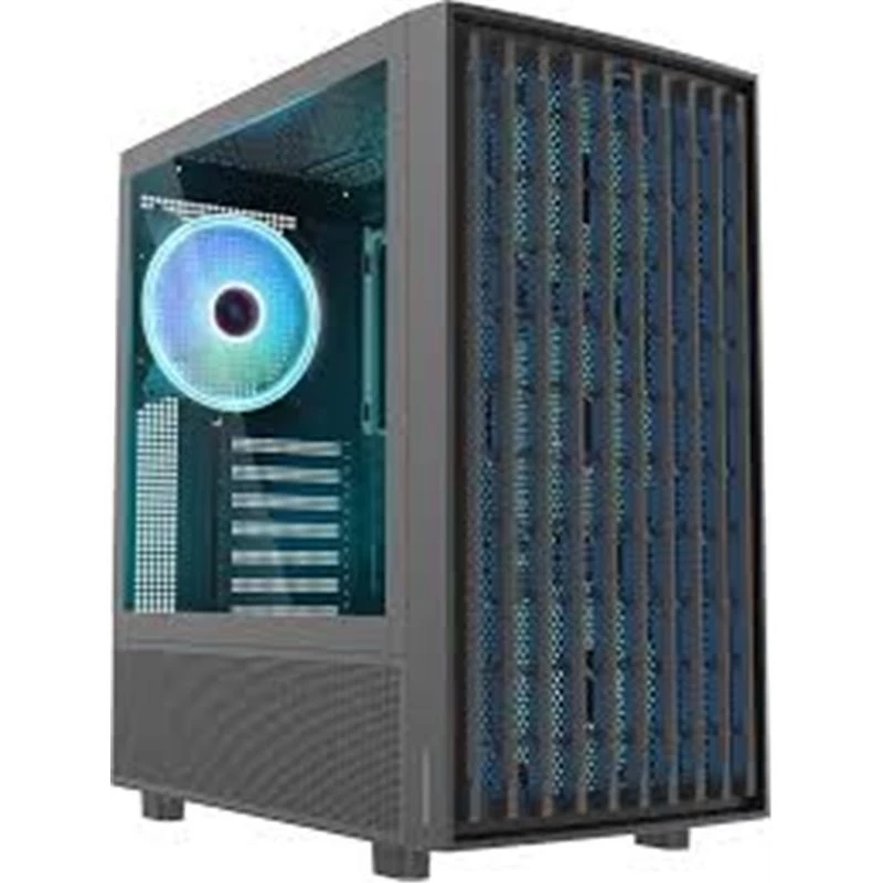 Case per PC MODECOM BREEZE ARGB Flow MIDI, ATX, USB 3.0 ×2 + USB-C, bianco