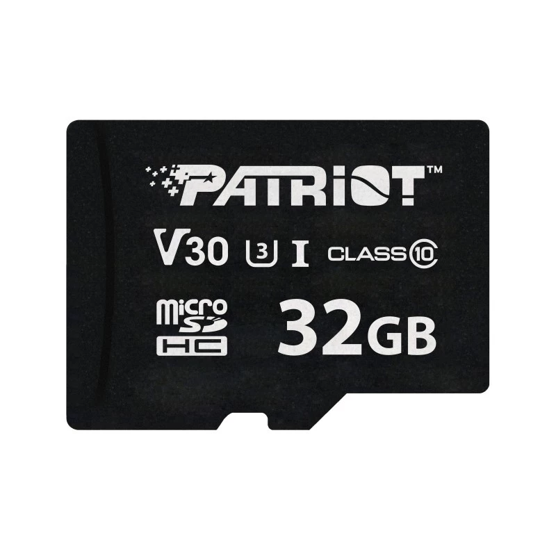 Scheda di memoria PATRIOT VX Series 32GB MicroSDXC V30 Class 10 UHS-I U3 4K UHD (PSF32GVX31MCH)