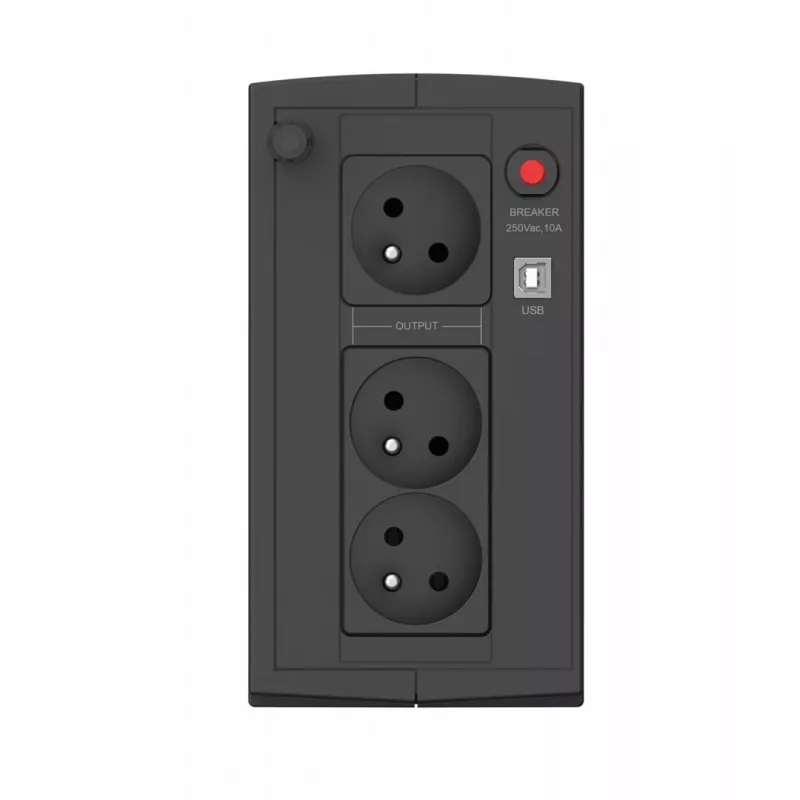 UPS EVER Ever Duo 850 PL T/DAVRTO-000K85/01 850VA Line-Interactive, 550W, AVR, 3 prese AC, 12V 2×5Ah, Tower