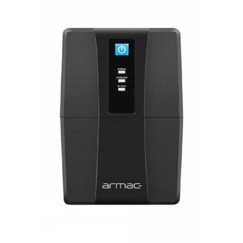 ARMAC Home Lite HL/850E/LED/V2 UPS line-interactive 850VA / 480W, 2× presa tipo E, AVR, batteria da 12V 9Ah, 40 dB