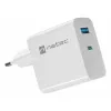 Caricabatterie per dispositivi mobili NATEC NUC-2144 universale bianco AC ricarica rapida per interni