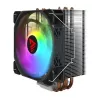 Dissipatore ad aria per CPU SAVIO SAVGCOVORTEXX2ARGB con 4 heatpipe, ventola ARGB 120 mm, nero