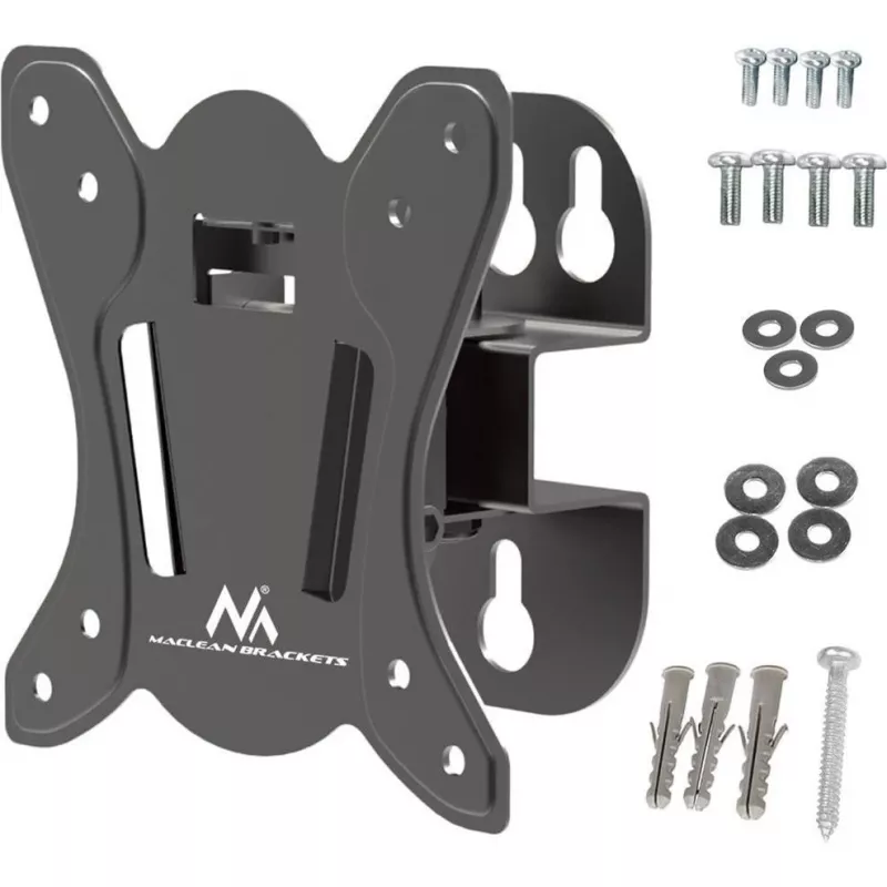 Supporto da parete per TV MACLEAN MC-415 per schermi da 13–32 pollici, VESA 100×100, portata 30 kg