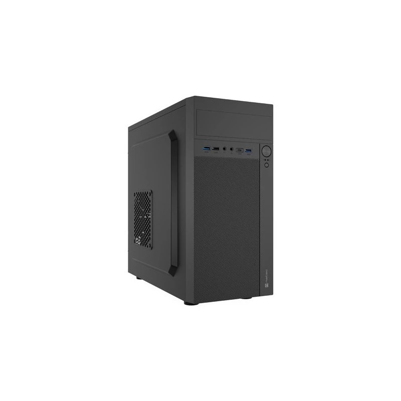 Case PC NATEC Helix Mini Tower nero — microATX/Mini-ITX, 3×3,5