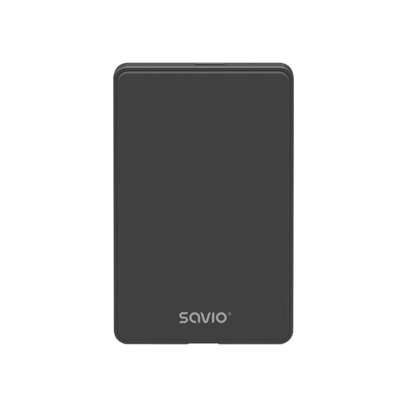 Case per HDD/SSD SAVIO AK-65 nero 2,5 pollici SATA USB 3.0 5 Gbit/s Micro-USB