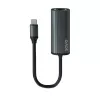 Adattatore SAVIO USB-C 3.1 Gen.1 (M) a RJ-45 Gigabit Ethernet (F), 1000 Mbps, AK-56, grigio