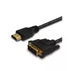 Cavo e adattatore video Savio CL-139 1,8 m DVI-A HDMI Type-A (Standard) Nero