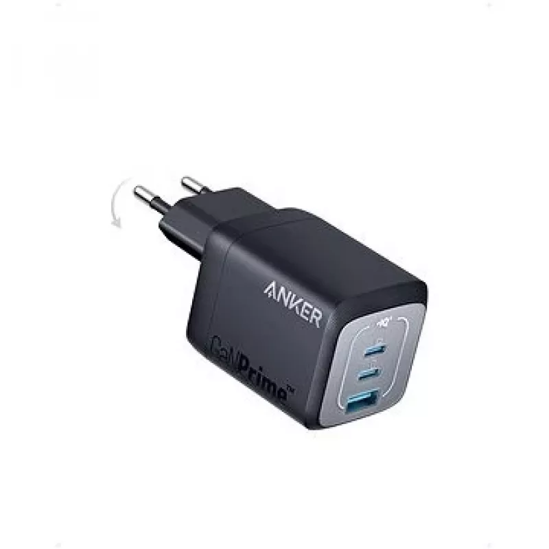 Caricabatterie USB rapido da interno Anker Prime A2669313 – 67 W, 1×USB-A, 2×USB-C, nero