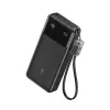 PowerBank con cavo USB-C 20000 mAh 30W nero