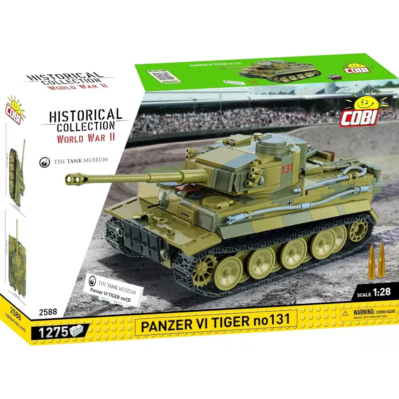 Set da costruzione COBI Panzer VI Tiger no131 1275 pezzi