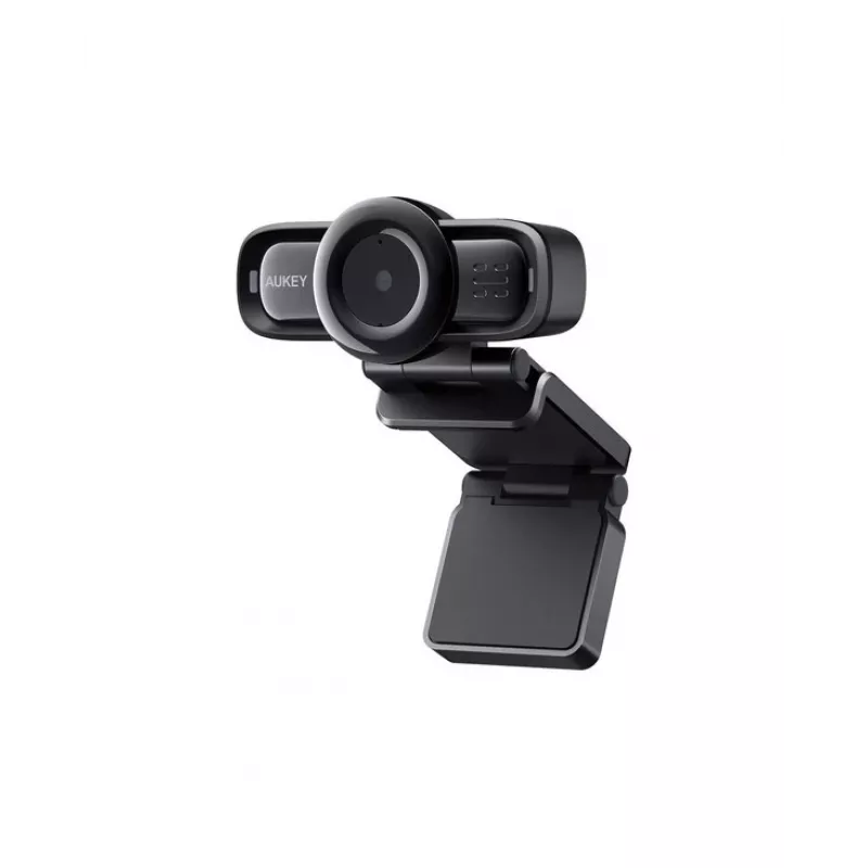 Aukey PC-LM3 Stream Series webcam Full HD con autofocus e sensore CMOS da 1/3 di pollice nera