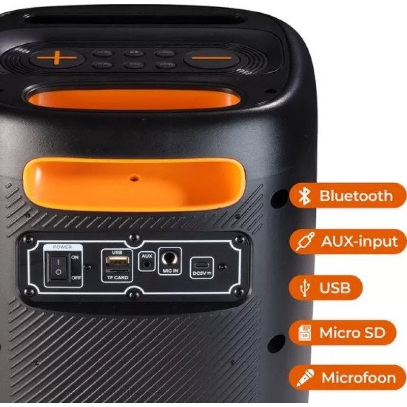 Cassa per feste Denver BPS-165 nero