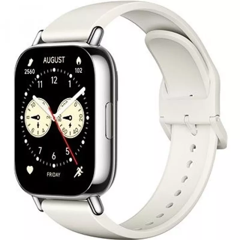 Smartwatch Xiaomi Redmi Watch 5 Lite — 1,96 inch AMOLED, GPS, 470 mAh, cassa oro, cinturino TPU bianco