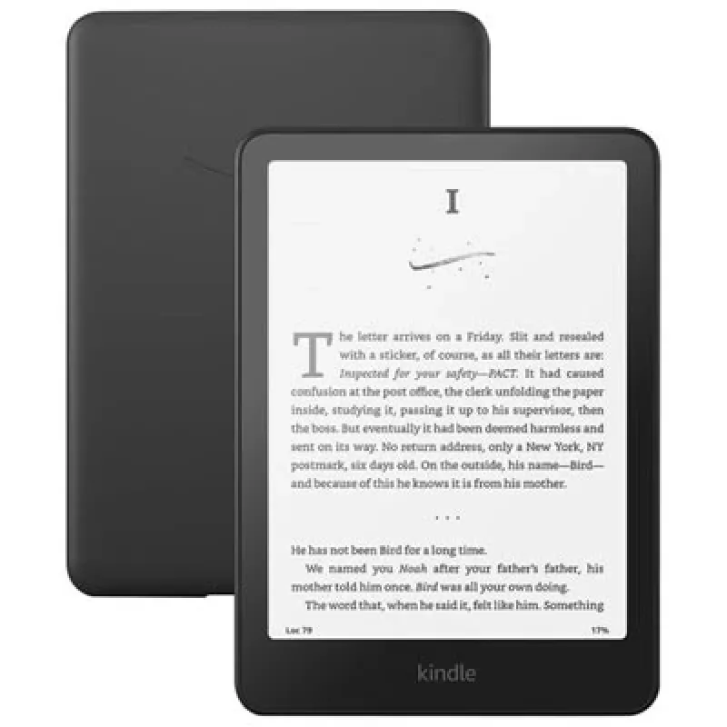 Amazon Kindle Paperwhite 12ª generazione (2024) B0CFPWLGF2 e-reader, 7 pollici, 16 GB, Wi-Fi, USB-C, IPX8, senza pubblicità, nero