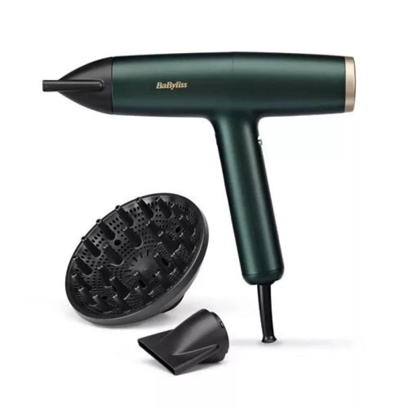 BaByliss Air Power Pro Asciugacapelli 1700 W oro, verde