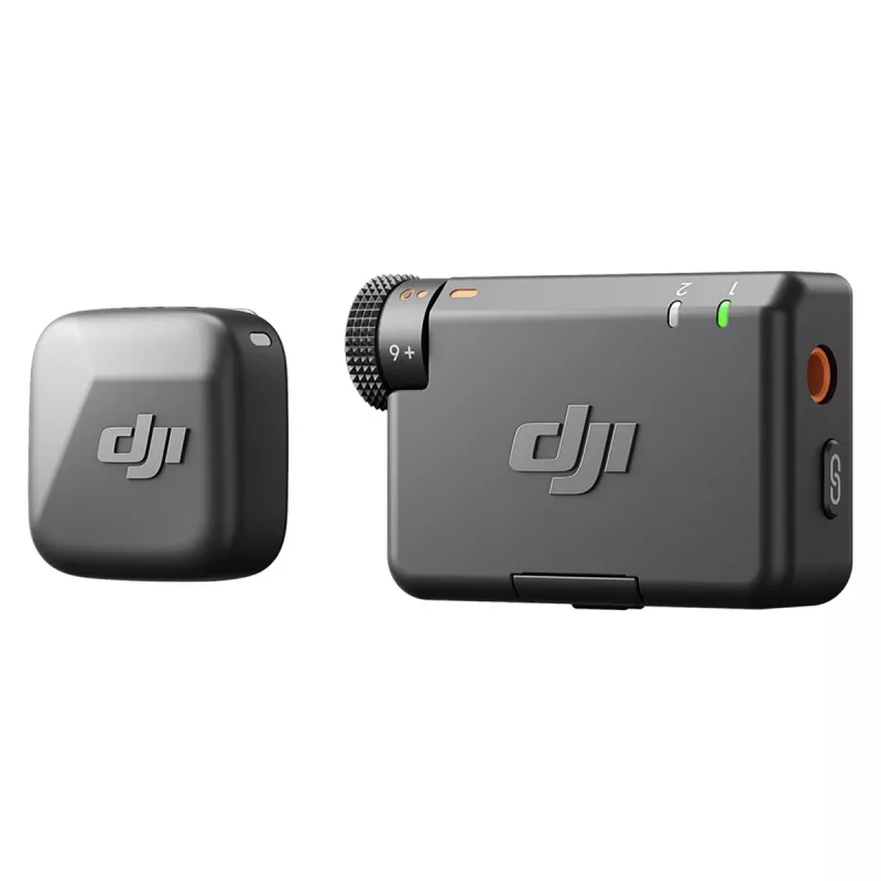 DJI Mic Mini sistema microfonico wireless (1 trasmettitore + 1 ricevitore), nero