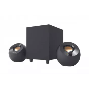 Creative Labs Creative Pebble Plus set di diffusori 8 W home nero 2.1 canali