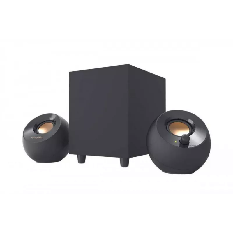 Creative Labs Creative Pebble Plus set di diffusori 8 W home nero 2.1 canali