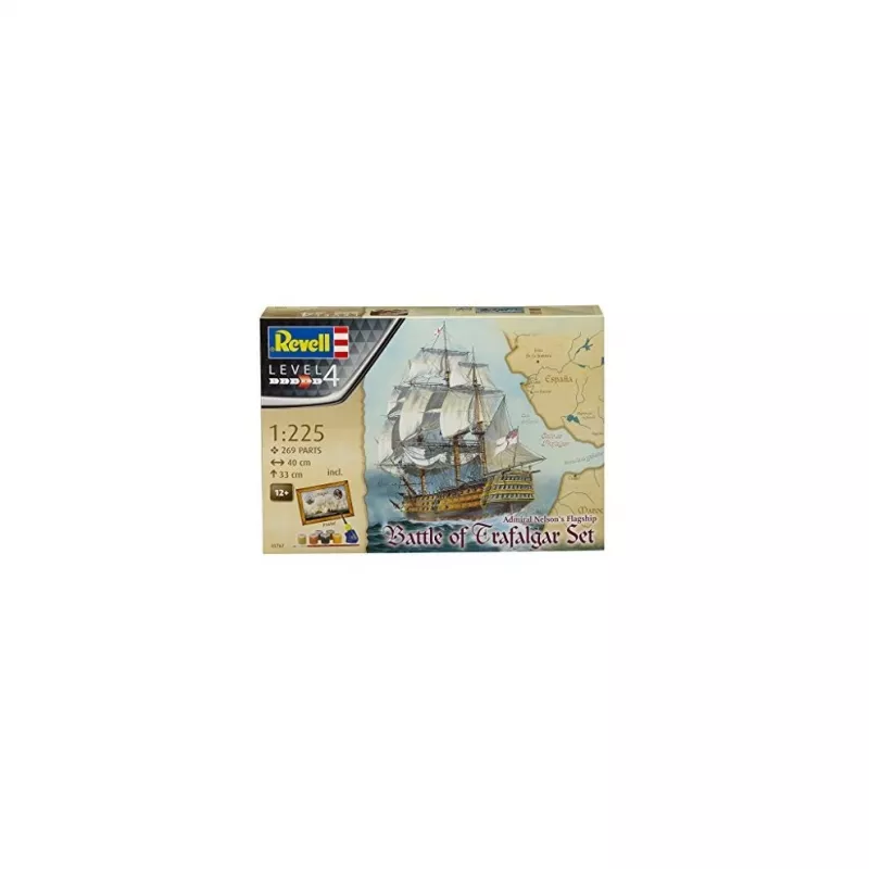 Revell kit modello HMS Victory Trafalgar set regalo scala 1/225