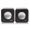 Diffusore PC a 2 vie Audiocore AC870 B — 3 W RMS, alimentazione USB con filo, ingresso 3,5 mm, 2.0 canali