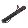 Ciabatta Lanberg SP1-05F-0150-BK 1,5 m 5 prese AC per interni nero