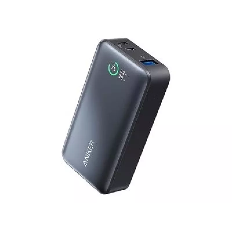Anker PowerCore 533 - Powerbank - 10000 mAh - 30 Watt - 3 A (24 pin USB-C) - nero (A1256G12)