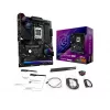 Scheda madre ASRock Phantom Gaming B850 Riptide WiFi — AMD B850, socket AM5, ATX, DDR5, 4x M.2, Wi-Fi 7, LAN 2.5Gb