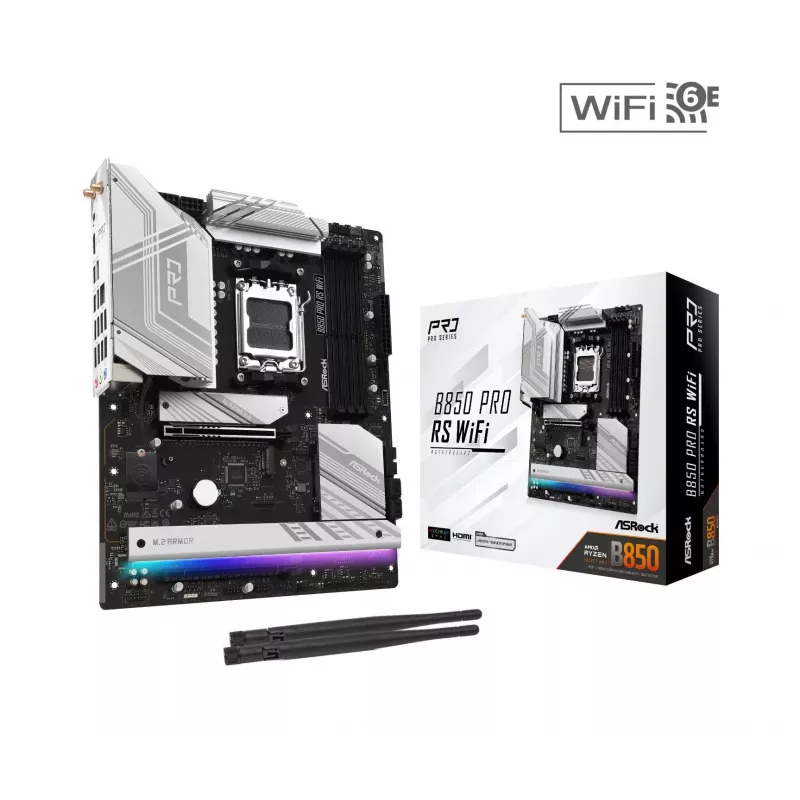 Scheda madre ASRock B850 Pro RS WiFi AM5 ATX