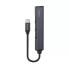 Hub USB 3.0 4 porte SAVIO AK-71 con host USB-C, 5000 Mbit/s, garanzia 2 anni