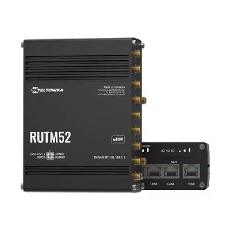 Router 5G LTE Dual-Modem Teltonika Networks RUTM52 (EU)