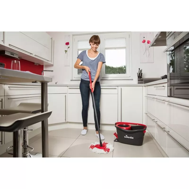 Testina lavapavimenti Vileda Turbo 2in1 rosso bianco