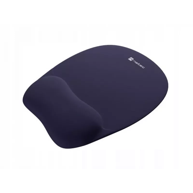 Natec Chipmunk tappetino mouse blu navy 230x200mm memory foam